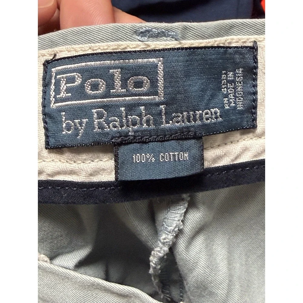 Polo Ralph Lauren Shorts Men 36 Light Blue Classic Fit 10